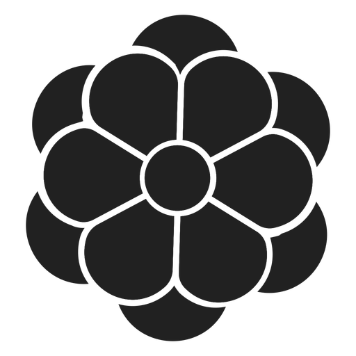 512x512 Simple Anemone Flower Vector