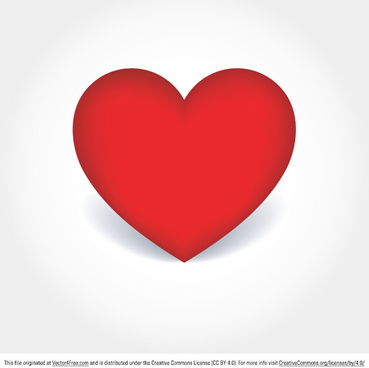 Simple Heart Cdr Free Vector Download 369x368 Simple Heart Cdr Free Vector Download