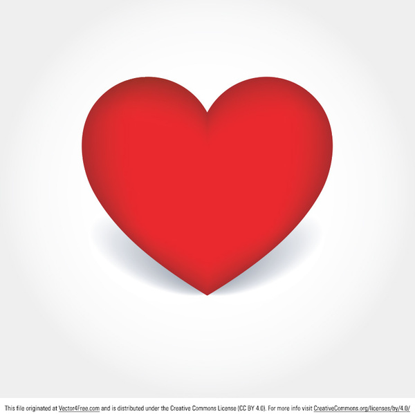Simple Heart Vector Free Vector In Encapsulated Postscript 600x599 Simple Heart Vector Free Vector In Encapsulated Postscript