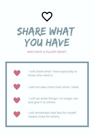 Teal And Pink Simple Heart Vector Sharing Social Story 389x550 Teal And Pink Simple Heart Vector Sharing Social Story