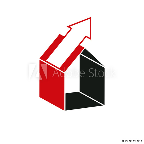 Growth Trend Of Real Estate Industry Simple House Vector Icon 500x500 Growth Trend Of Real Estate Industry Simple House Vector Icon