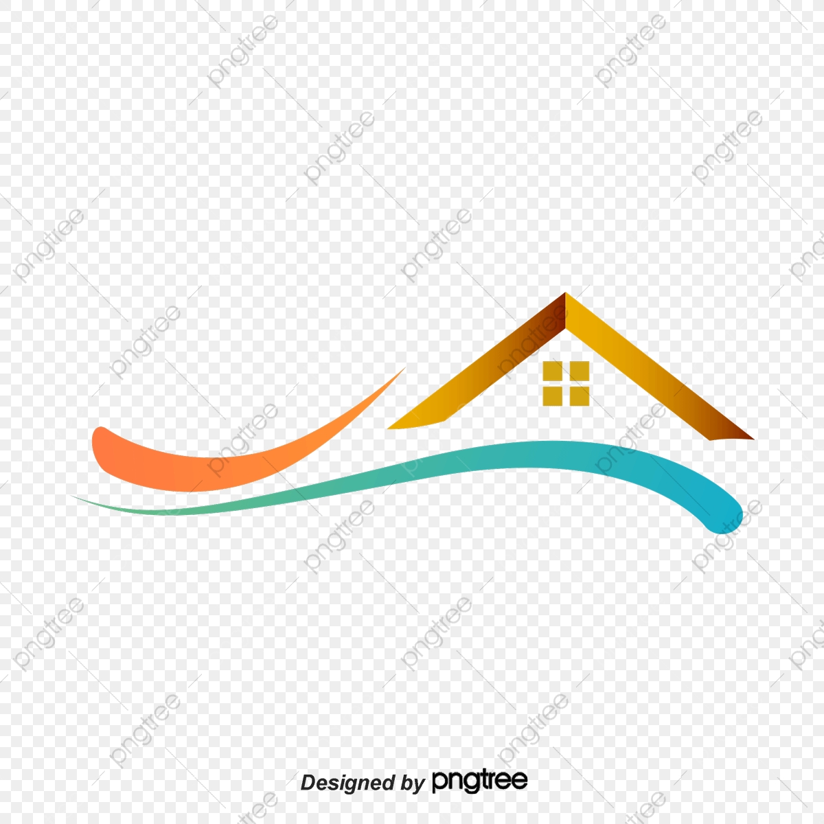 Simple Color Home Logo Vector Illustration, Color Vector, Home 1200x1200 Simple Color Home Logo Vector Illustration, Color Vector, Home