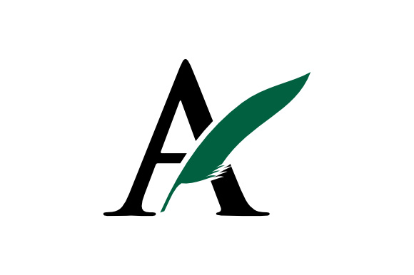 Vector Of Simple Logo Letter A Feather Simple Graphic 580x386 Vector Of Simple Logo Letter A Feather Simple Graphic