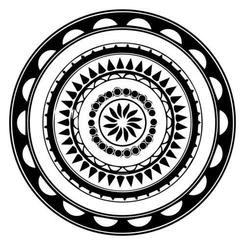 500x500 Ebluejay Simple Round Mandala Vector