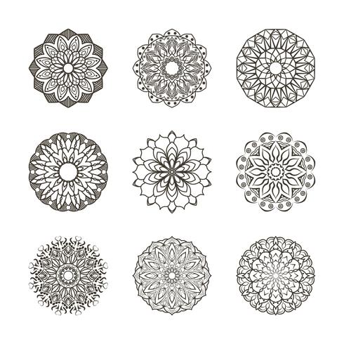 490x490 Collection Of Simple Mandalas