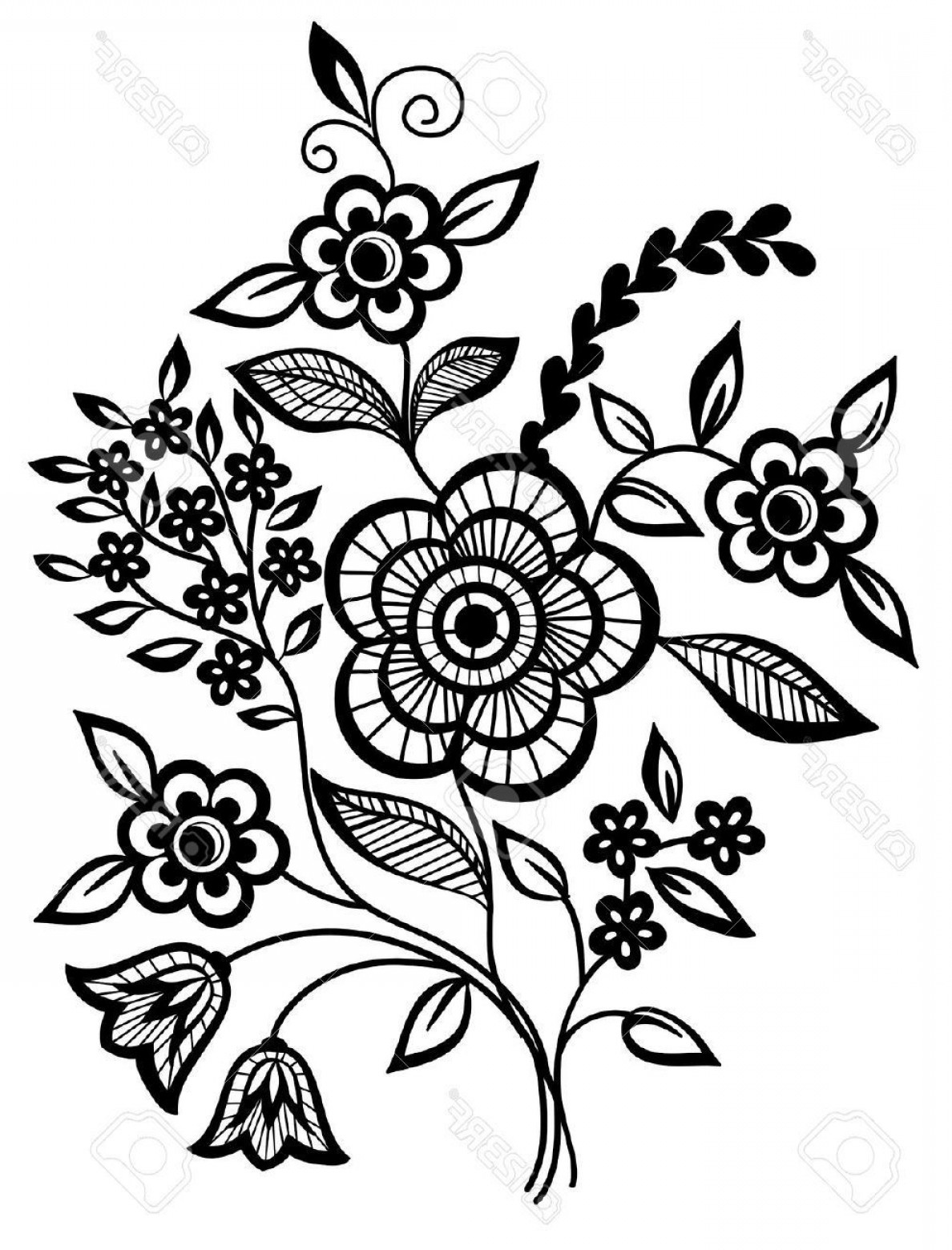 Simple Mandala Vector at Vectorified.com | Collection of Simple Mandala ...