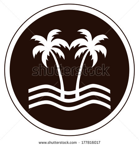 Simple Palm Tree Vector