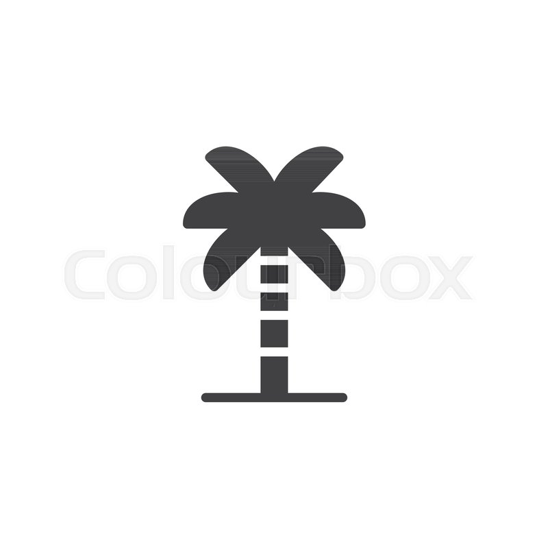 Palm Tree Vector Icon Filled Flat Stock Vector Colourbox 800x800 Palm Tree Vector Icon Filled Flat Stock Vector Colourbox