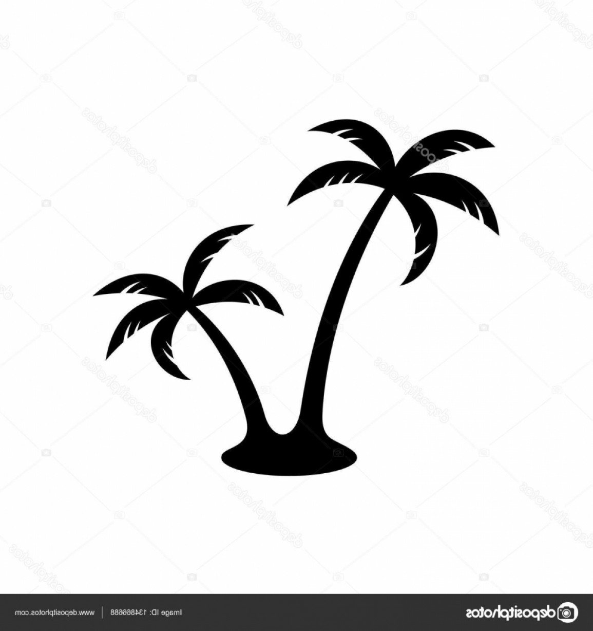 Simple Palm Tree Silhouette Vector Geekchicpro 1155x1228 Simple Palm Tree Silhouette Vector Geekchicpro