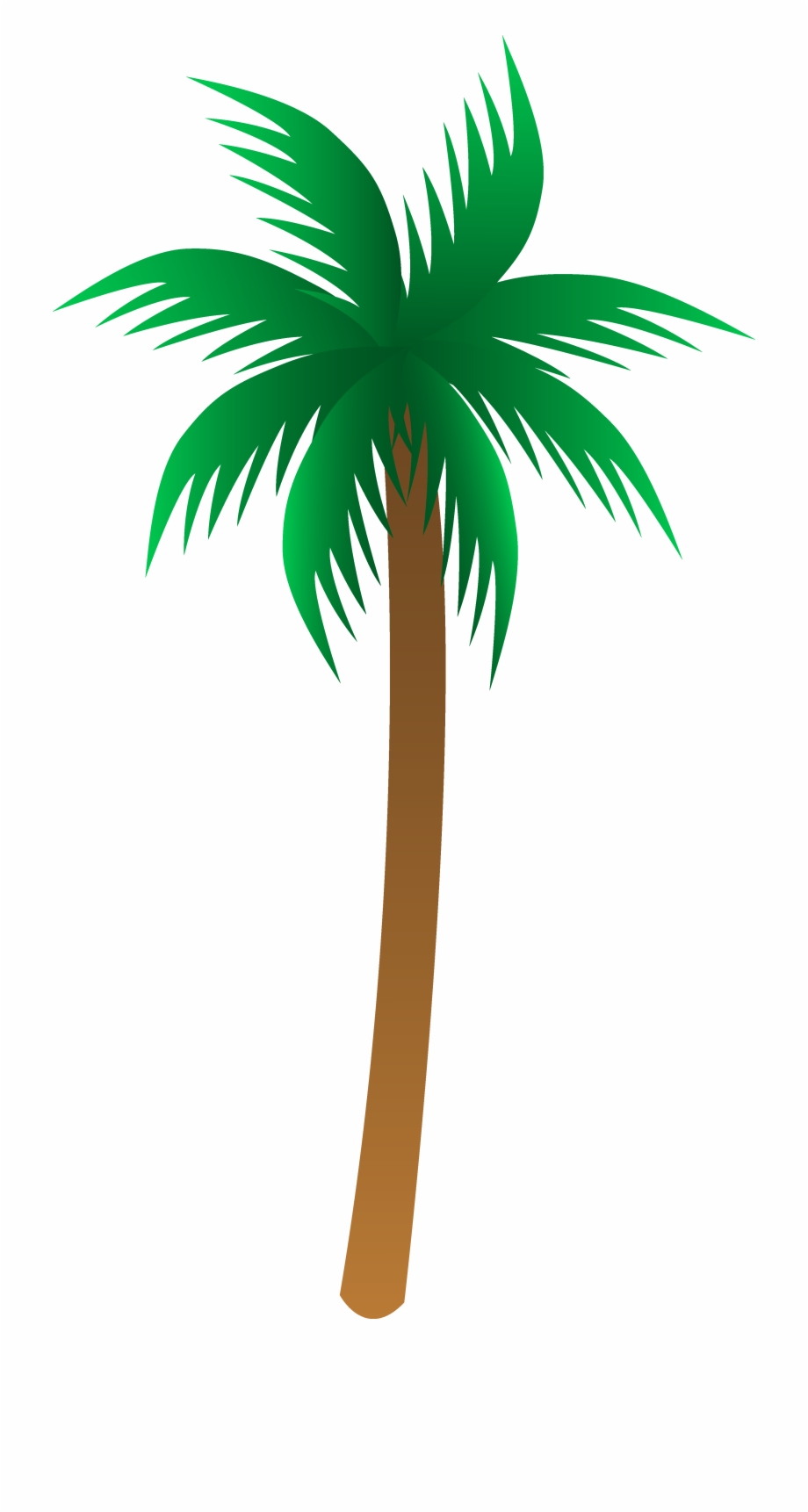 Simple Palm Tree Vector 920x1722 Simple Palm Tree Vector