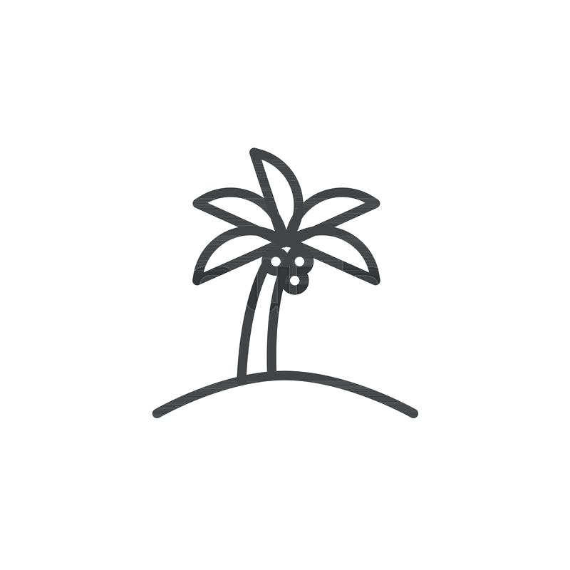Simple Palm Tree Design 800x800 Simple Palm Tree Design