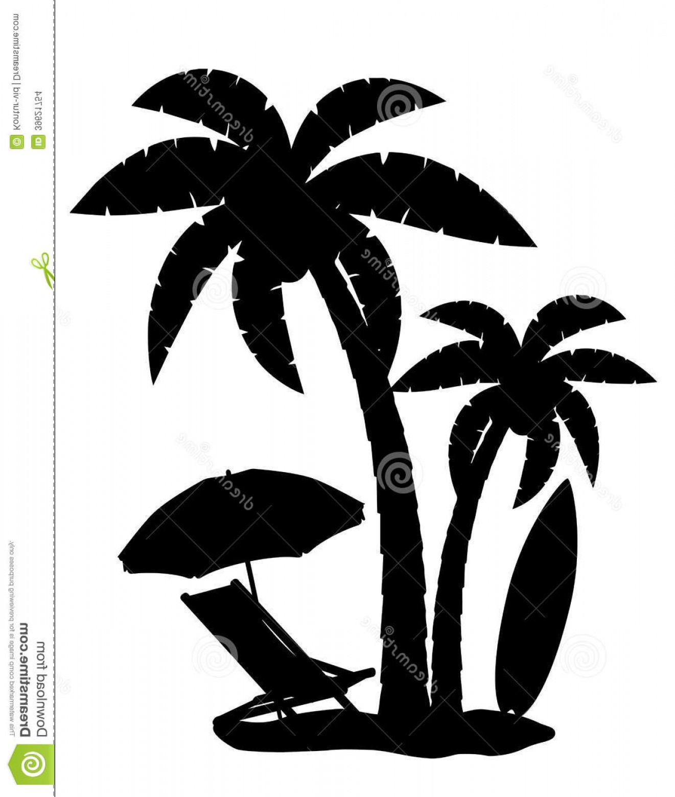 Palm Tree Vector Illustration Catchsplace 1321x1560 Palm Tree Vector Illustration Catchsplace