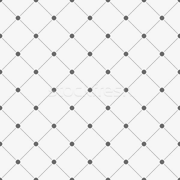 600x600 Geometric Simple Seamless Pattern Vector Illustration