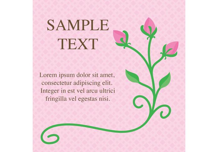 700x490 Simple Rose Vector Background