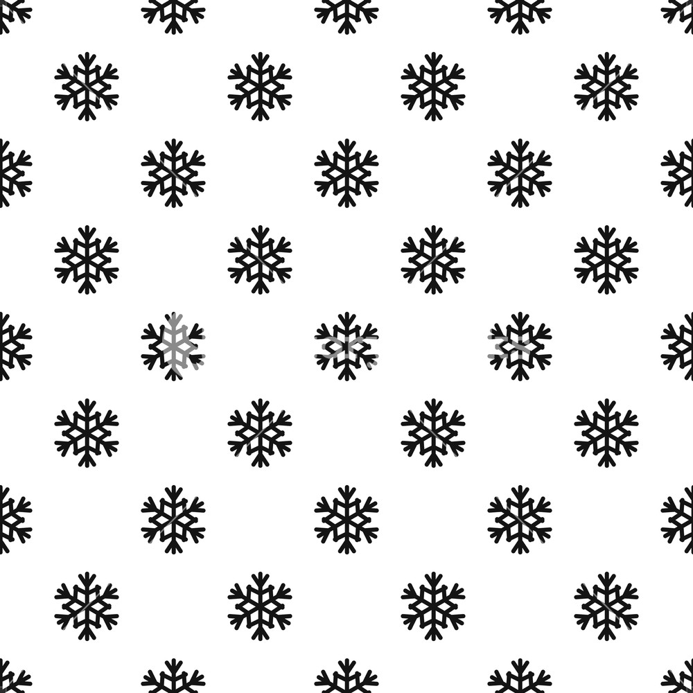 Snowflake Pattern Simple Illustration Of Snowflake Vector Pattern 1000x1000 Snowflake Pattern Simple Illustration Of Snowflake Vector Pattern