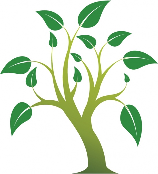 547x600 Simple Tree Free Vector In Adobe Illustrator