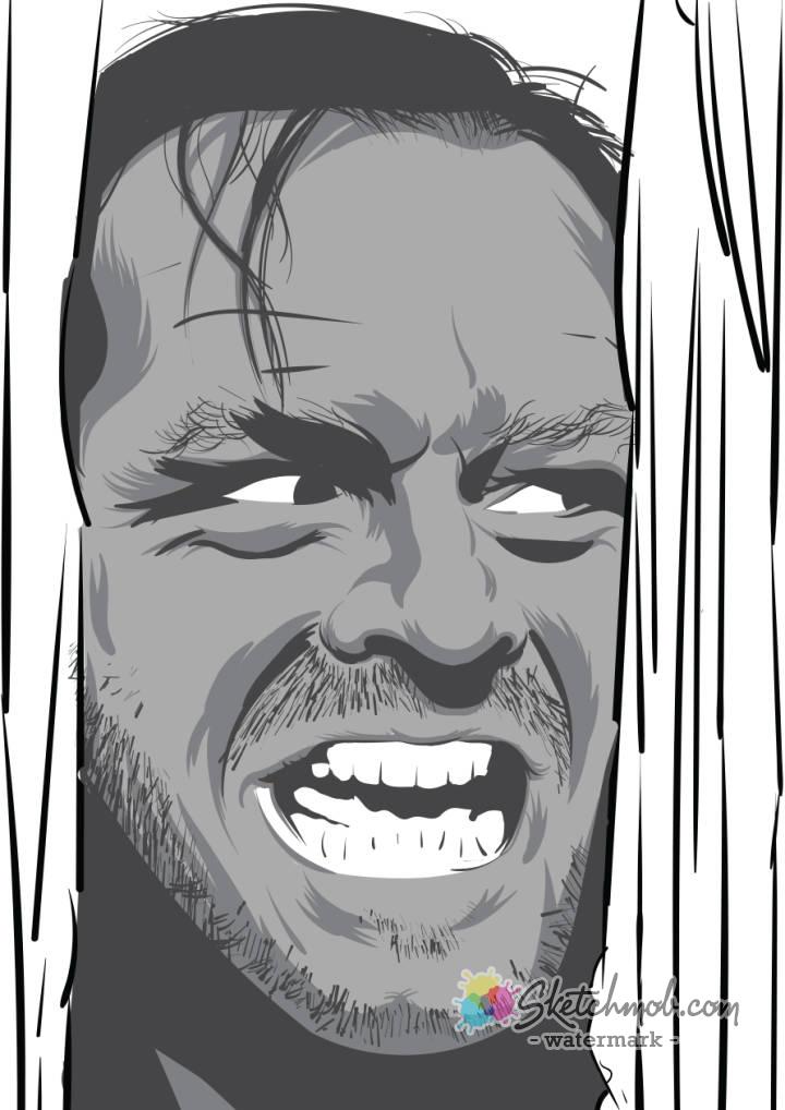 720x1018 Custom Simple Vector Art Portrait Art Commission Sketchmob