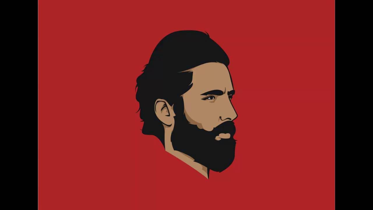 1280x720 Corel Draw Draw Simple Vector Art Hipster Man