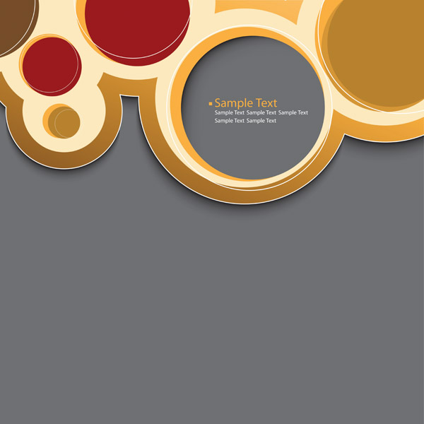 600x600 Simple Circular Element Background