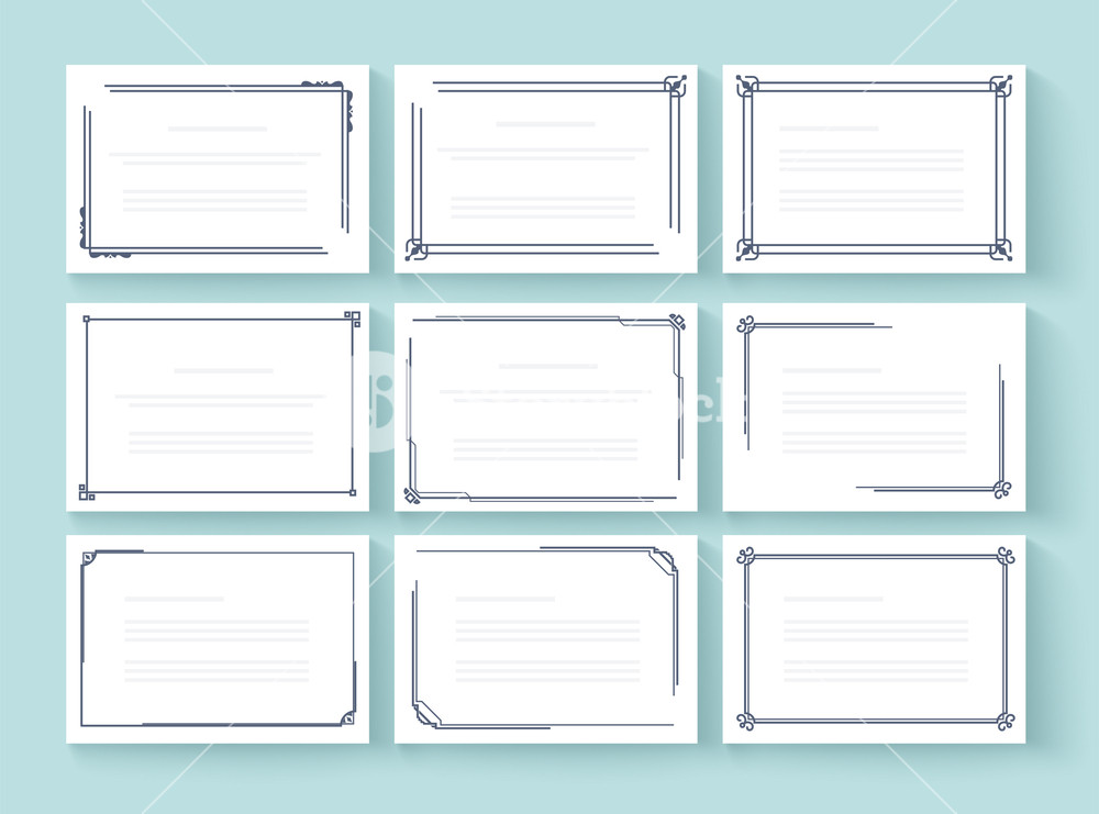 1000x741 Frame Border Line