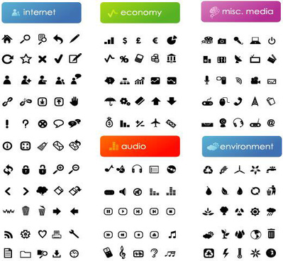 399x368 Simple Small Icons Vector Graphics Free Vector Download
