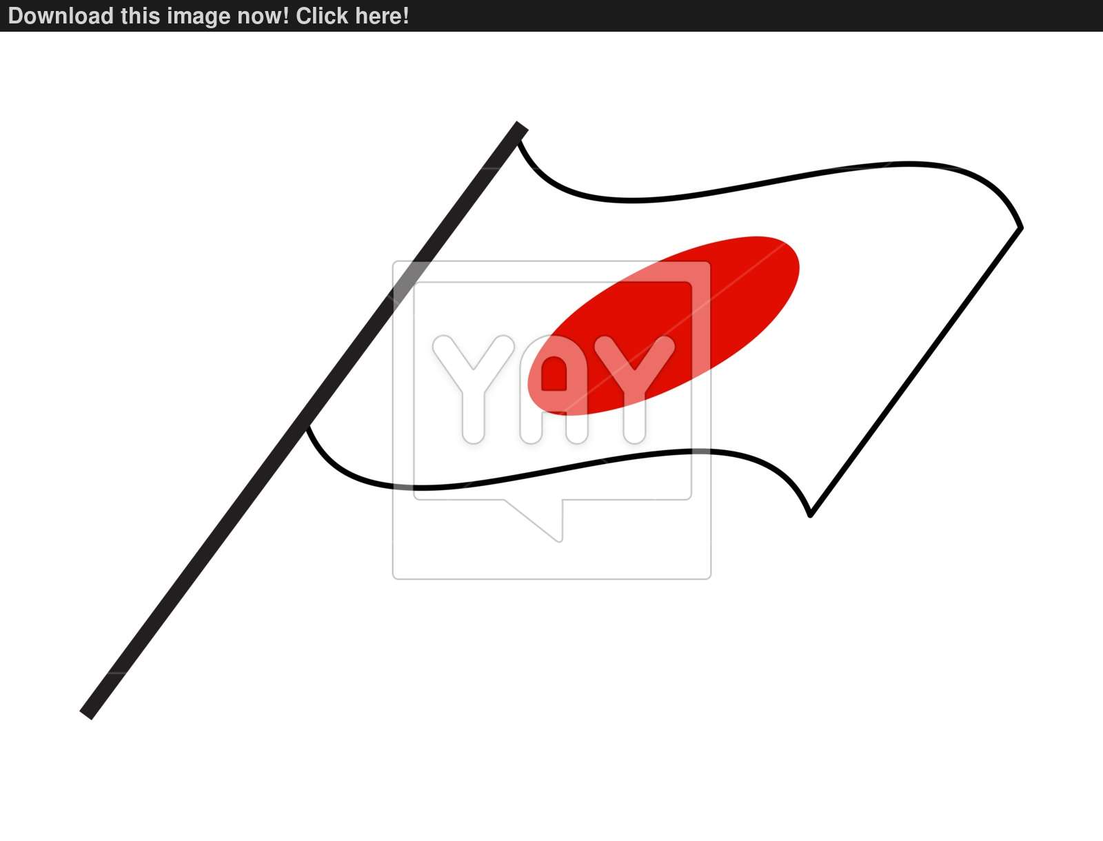 1600x1220 Japan Flag Simple Wave Vector Design Isolated On White Backgrou