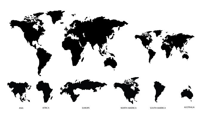680x395 World Map Vector Free Vectors Ui Download