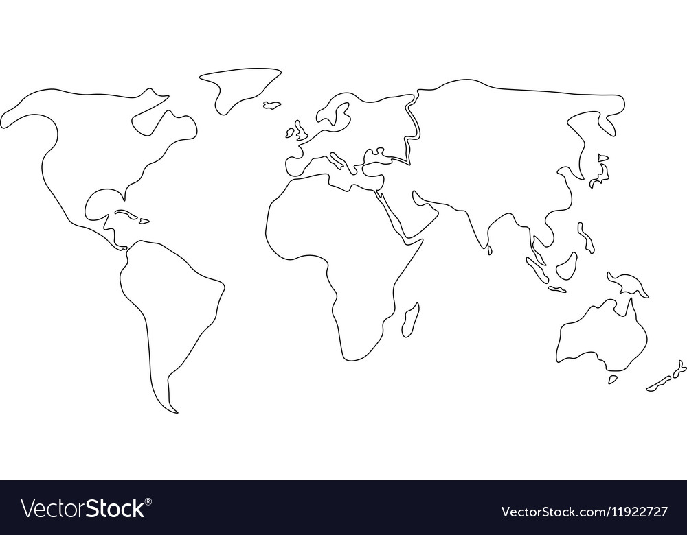 1000x780 A Simple Map Of The World Download Them And Print