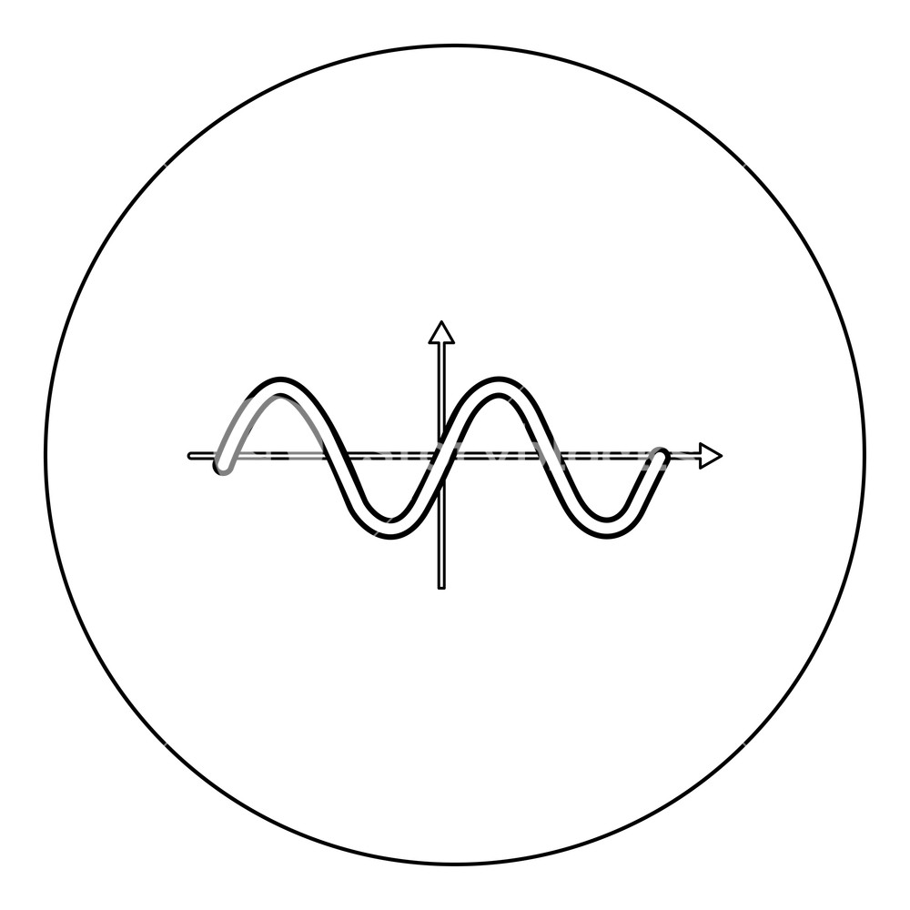 Sine Wave Vector At Collection Of Sine Wave Vector