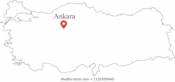 594x280 Turkey Blank Map