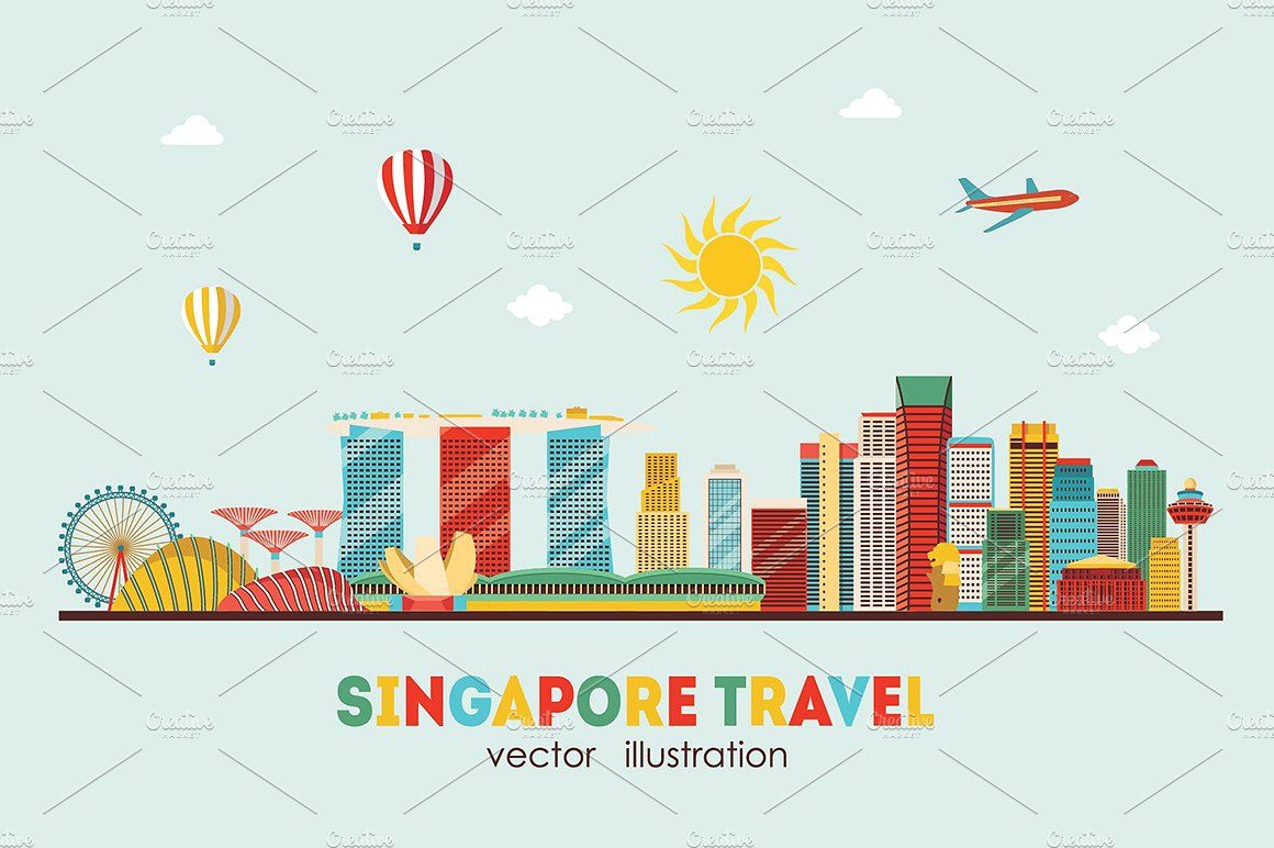 1160x772 Singapore Skyline