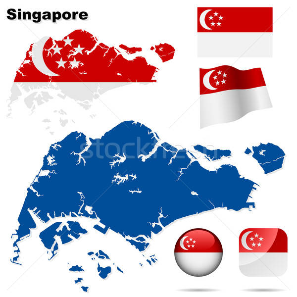 Singapore Vector at Vectorified.com | Collection of Singapore Vector ...