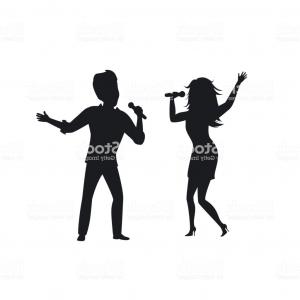 300x300 Stock Vector Guitarist And Singer Silhouette Vector Catchsplace