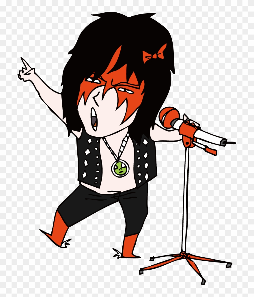 880x1032 Singer Vector Rock