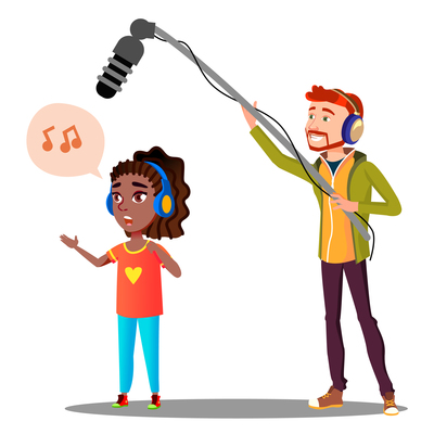 400x400 Page Singer On Curated Vector Illustrations, Stock Royalty Free