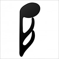 200x200 Single Music Notes