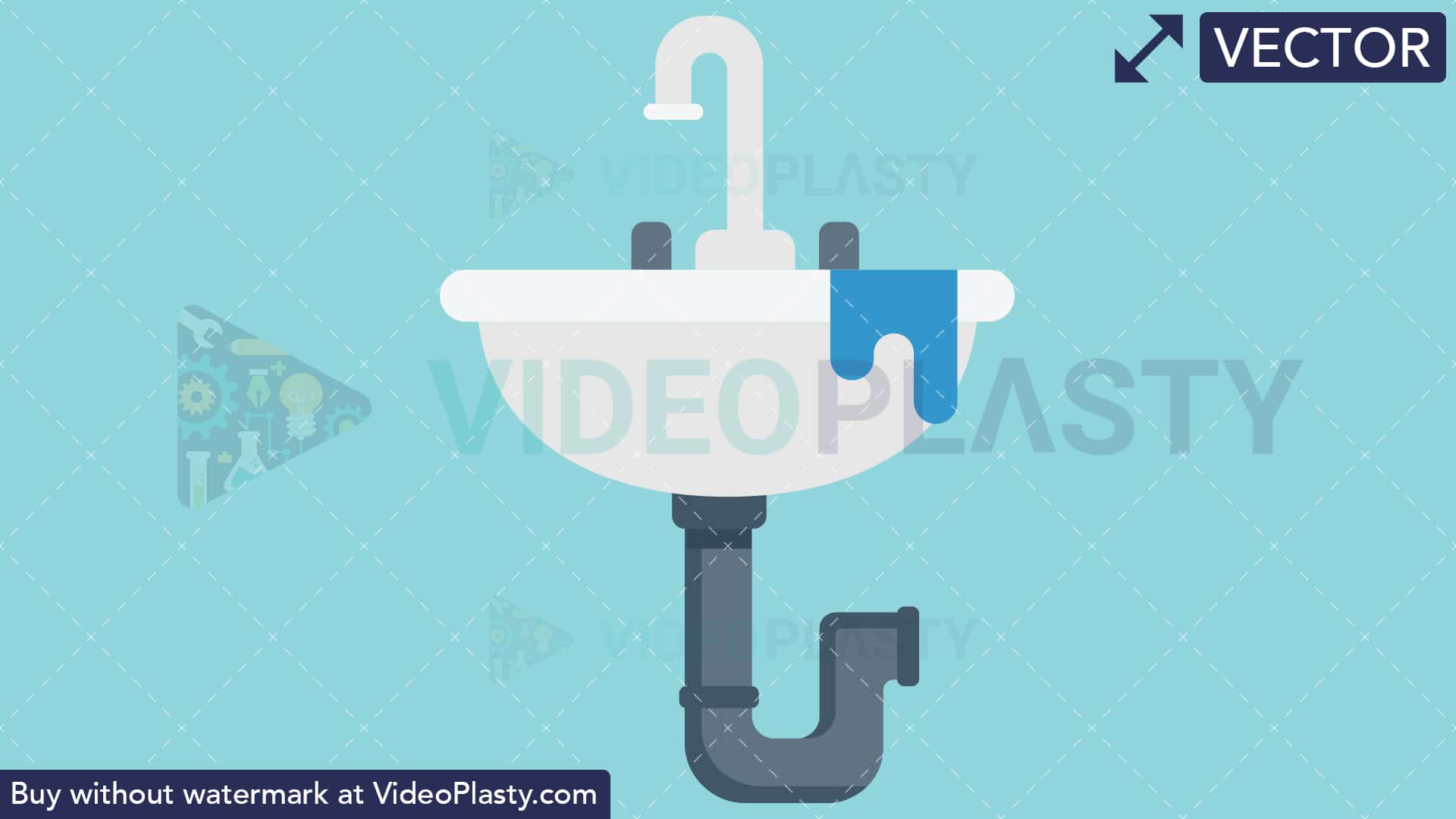 Leaking Sink Icon 1920x1080 Leaking Sink Icon