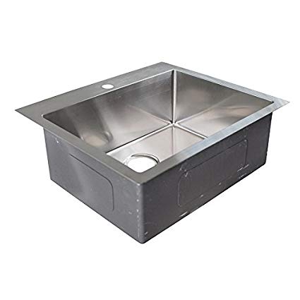 Franke Vector Dual Mount Single Bowl Hole Deep 425x425 Franke Vector Dual Mount Single Bowl Hole Deep