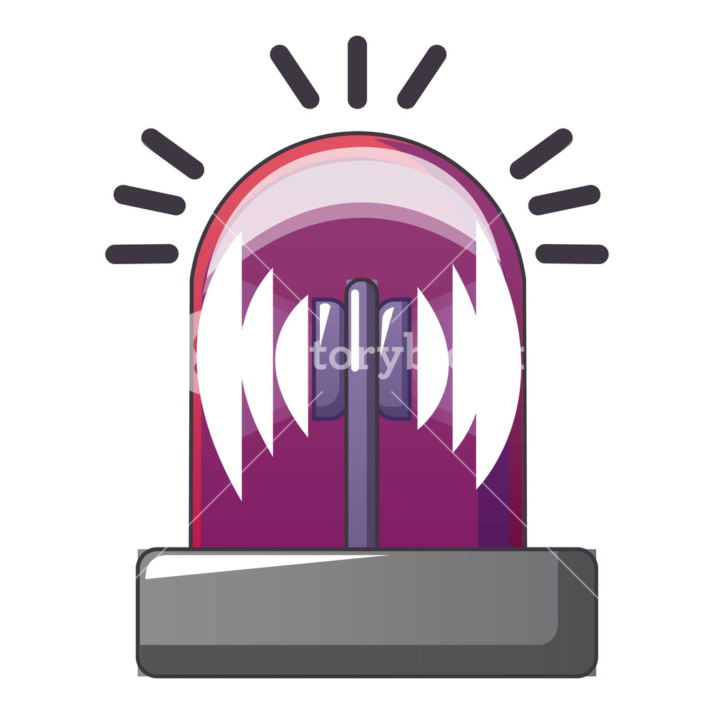 Red Flash Siren Icon Cartoon Of Red Flash Siren Vector Icon 1000x1000 Red Flash Siren Icon Cartoon Of Red Flash Siren Vector Icon