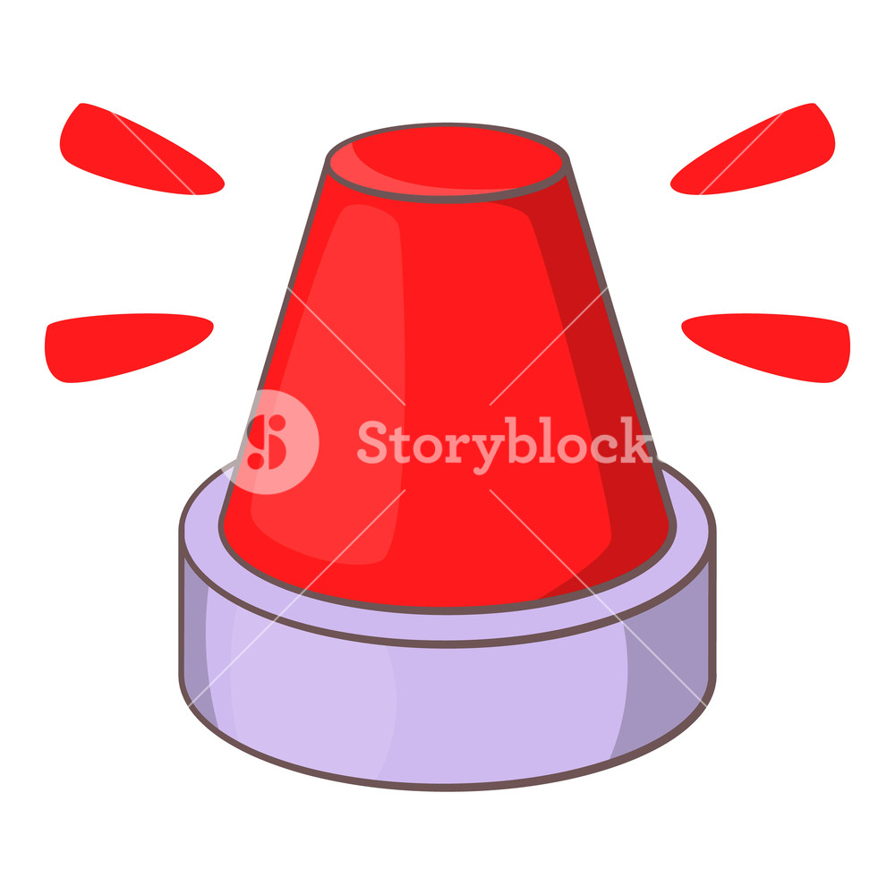 Siren Icon Cartoon Illustration Of Siren Vector Icon For Web 1000x1000 Siren Icon Cartoon Illustration Of Siren Vector Icon For Web