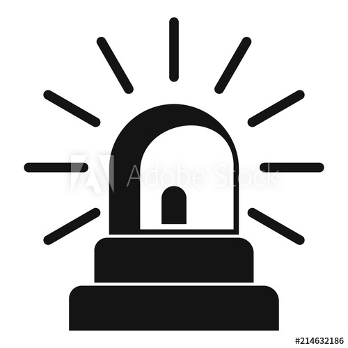 Siren Icon Simple Illustration Of Siren Vector Icon For Web 500x500 Siren Icon Simple Illustration Of Siren Vector Icon For Web