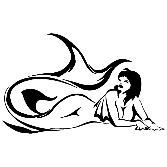 Girl Siren Vector 660x660 Girl Siren Vector