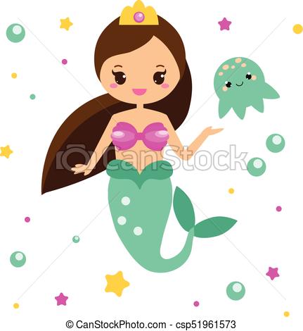 431x470 Kawaii, Lindo, Jellyfish Caricatura