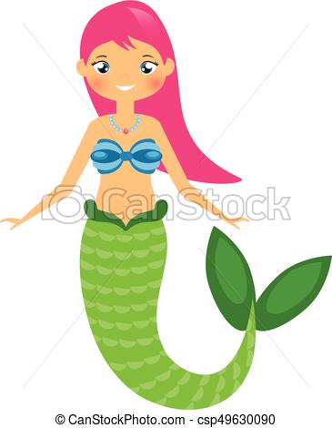 365x470 Lindo, Style Vector, Caricatura, Sirena