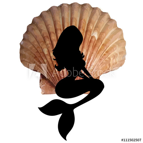500x500 Sirena Sirenetta Sagoma