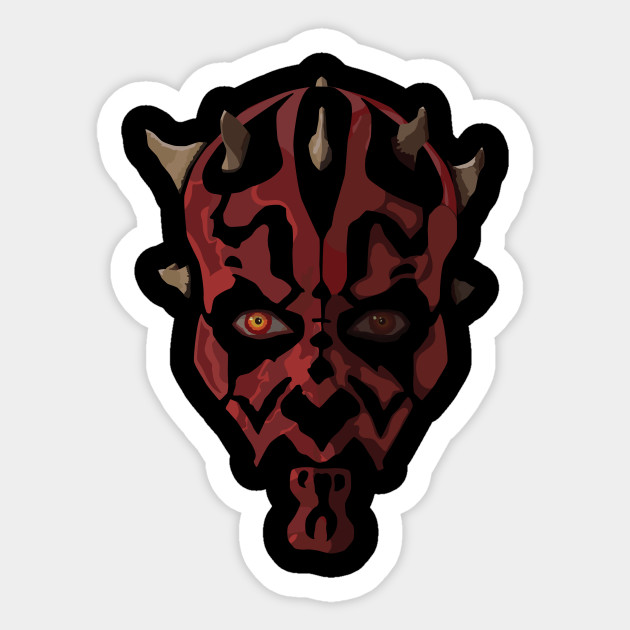 630x630 Darth Maul Vector Black