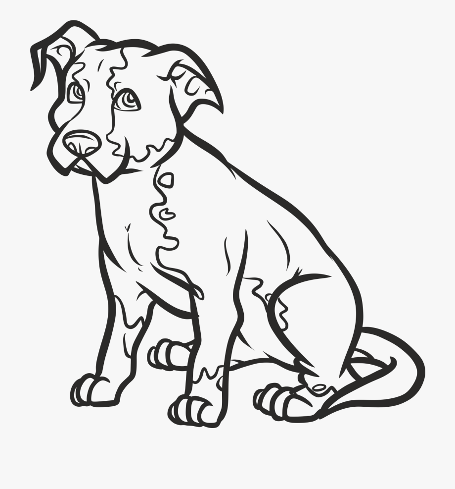 Dog Vector Drawings 920x987 Dog Vector Drawings