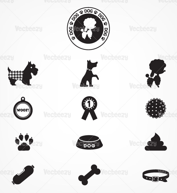 Dog Vector Icon 620x673 Dog Vector Icon