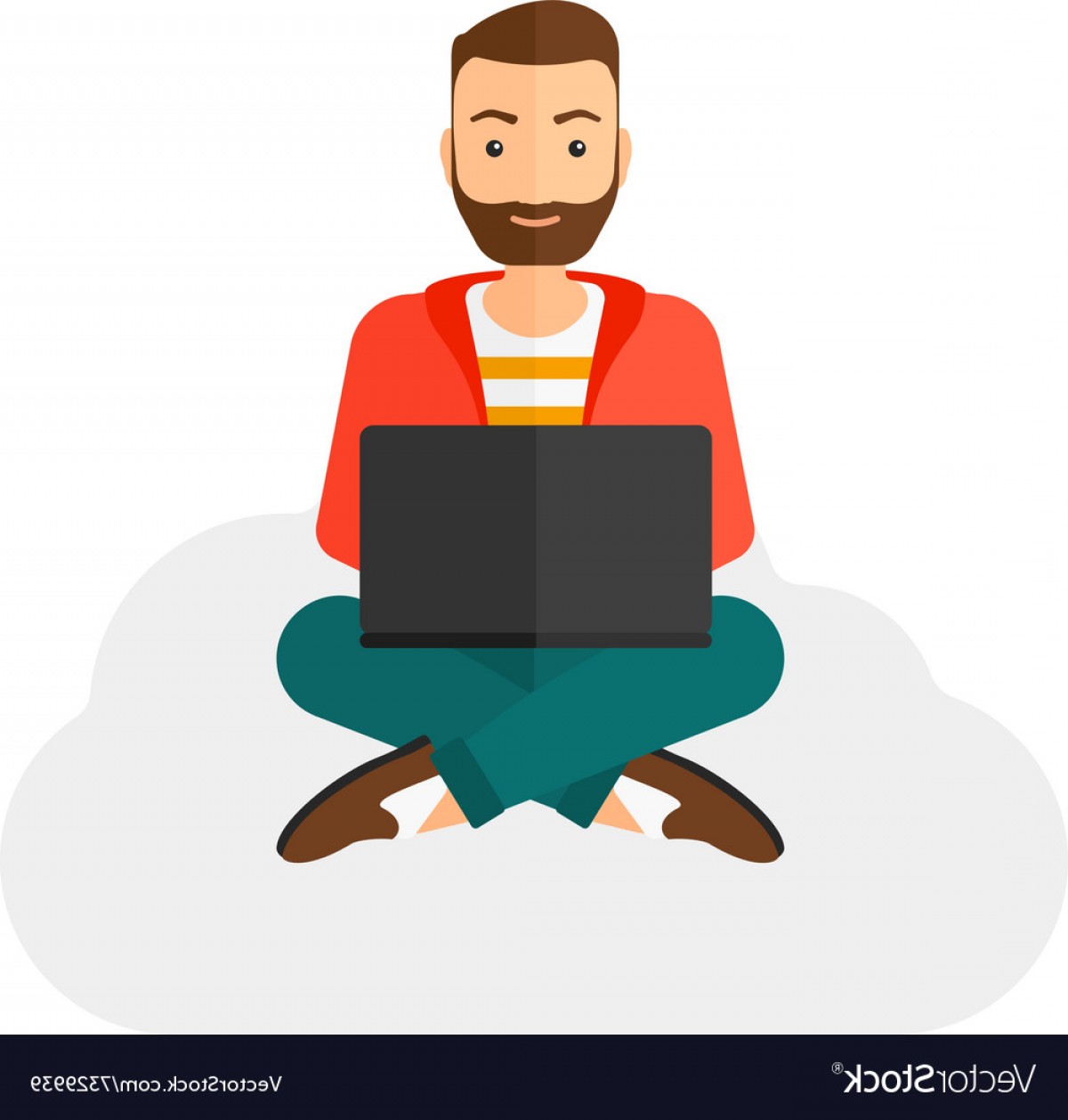 Man Sitting With Laptop Vector Soidergi 1200x1258 Man Sitting With Laptop Vector Soidergi