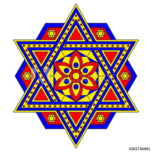 Six Point Star Vector at Vectorified.com | Collection of Six Point Star ...